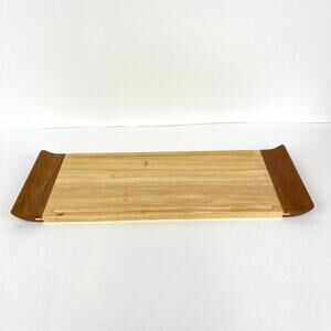 Dansk Studio Levien Rectangular Charcuterie Tray Cheese Bread Board 16 x 6